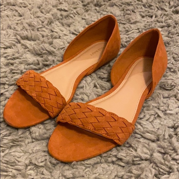 Old Navy Shoes - Old Navy Orange Slip Ons